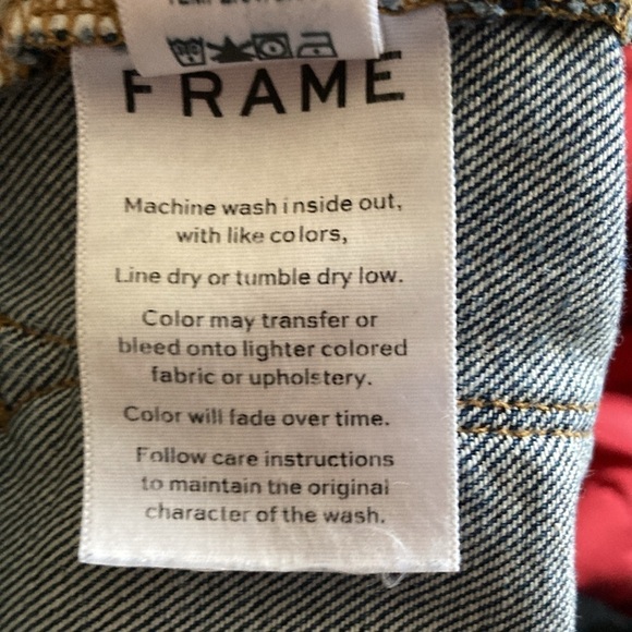 Frame Le High Skinny 28 waist distressed jeans great condition - Picture 7 of 13